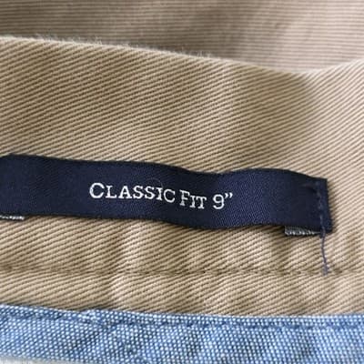 Polo Ralph Lauren Men's 40" Khaki Beige Chino Flat Front Shorts - Thumbnail 5