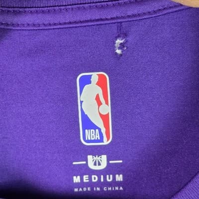 NBA Los Angeles Lakers Purple & Yellow Medium #8 Westbrook Jersey - Thumbnail 9