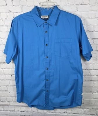 Magellan Men's XL Blue Classic Fit MagShield Short Sleeve Fishing Shirt - Thumbnail 2
