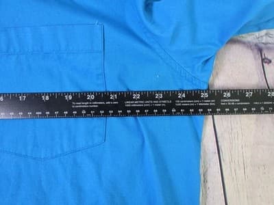 Magellan Men's XL Blue Classic Fit MagShield Short Sleeve Fishing Shirt - Thumbnail 4