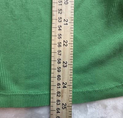 Lauren Ralph Lauren Women's Large Green Ruffle Blouse - Thumbnail 7