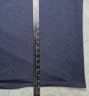 NIKE Chicago Bears XXL Blue 1/2 Zip Dri-Fit Long Sleeve Pullover - Thumbnail 14