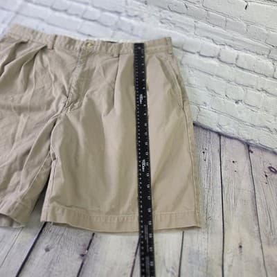 Polo Ralph Lauren Men's 38" Beige Chino Shorts - Thumbnail 7