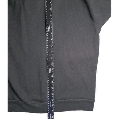 Victoria Secret Pink Womens Small Black Full Zip Hoodie - Thumbnail 7