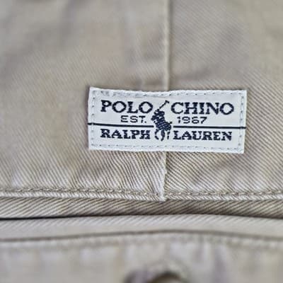Polo Ralph Lauren Men's 38" Beige Chino Shorts - Thumbnail 3