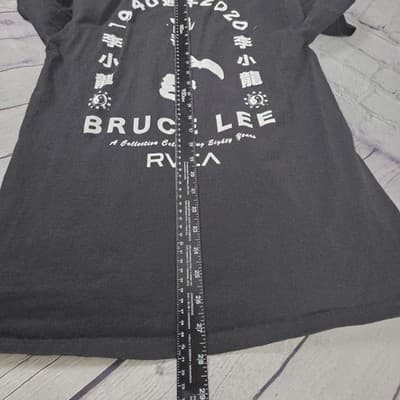 Bruce Lee Men's Medium Black Martial Arts T-Shirt - Thumbnail 8