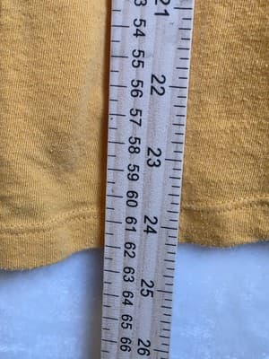 Victoria’s Secret Pink Women's Size M Yellow Tshirt - Thumbnail 5