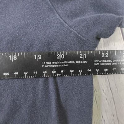 Chap Men's Large Blue " Oyster Bar "l Graphic Print Short Sleeve T-Shirt - Thumbnail 5