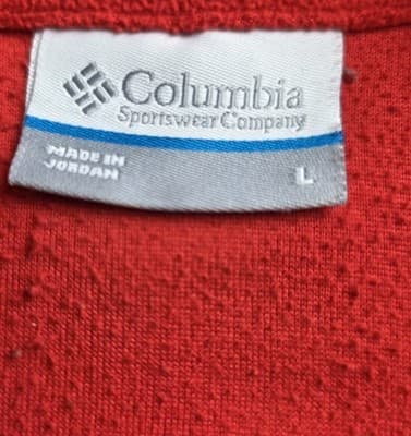 Columbia Women's Large Red Lightweight Pocketed Hoodie - Thumbnail 3