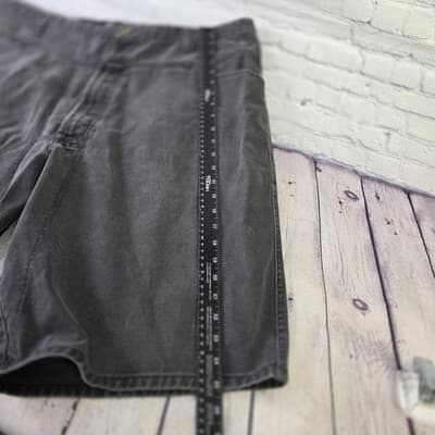 Vintage Marithe Francois Girbaud Men's Size 42 Black Jean Shorts - Thumbnail 9