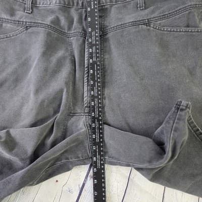 Vintage Marithe Francois Girbaud Men's Size 42 Black Jean Shorts - Thumbnail 11