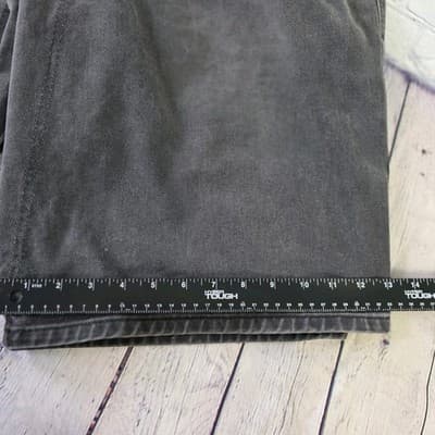 Vintage Marithe Francois Girbaud Men's Size 42 Black Jean Shorts - Thumbnail 10