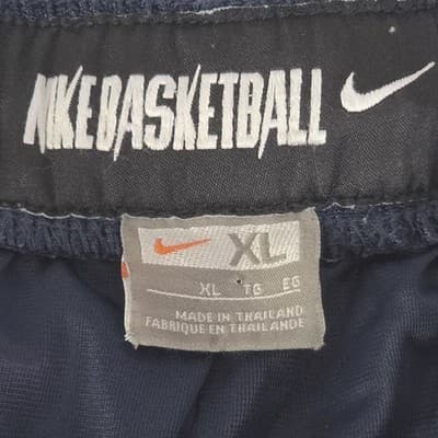 Vintage Nike Mens XL Blue Dazzle Silky Basketball Shorts - Thumbnail 4