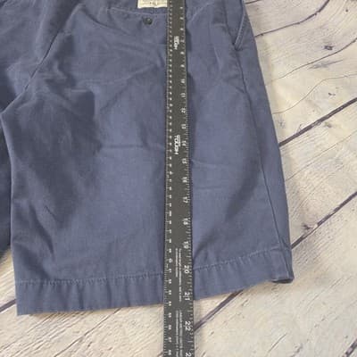 Polo Ralph Lauren Men's 34 BlueTwill Casual Classic Chino Shorts - Thumbnail 9
