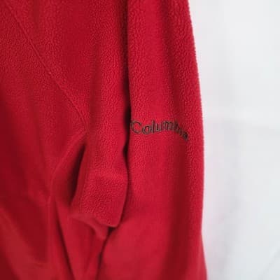 Columbia Women's Large Red Lightweight Pocketed Hoodie - Thumbnail 6