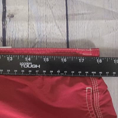 Polo Ralph Lauren Men's XL Mesh Lined Red Board Swimming Trunks - Thumbnail 6