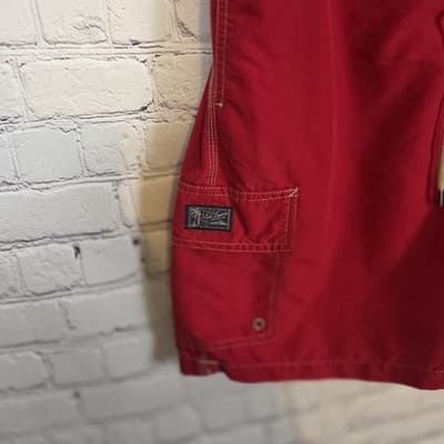 Polo Ralph Lauren Men's XL Mesh Lined Red Board Swimming Trunks - Thumbnail 4