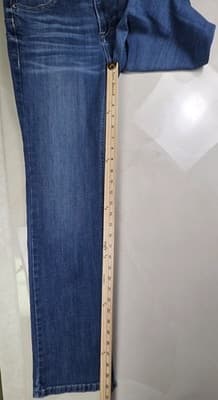 Miss Me Jeans Girls Size 14 Blue Denim Skinny Straight Jeans - JK595853 - Thumbnail 11