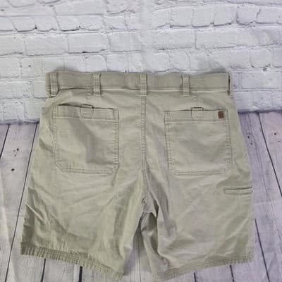 Weatherproof Men's 38 Birch Khaki Stretch Golf Shorts - Thumbnail 7
