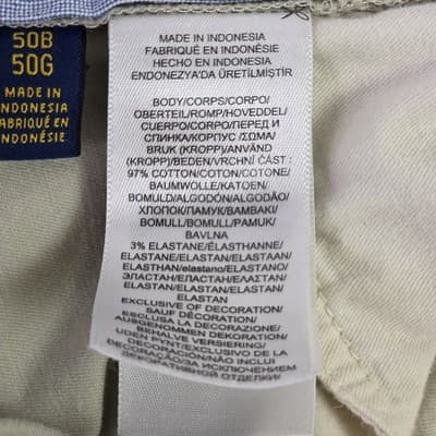 Polo Ralph Lauren Big & Tall Men's 50" Classic Fit Stretch Golf Shorts - Thumbnail 5