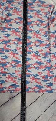 Magellan Outdoors Women’s Large Blue & Pink Long Sleeve Camo Performance Shirt - Thumbnail 6
