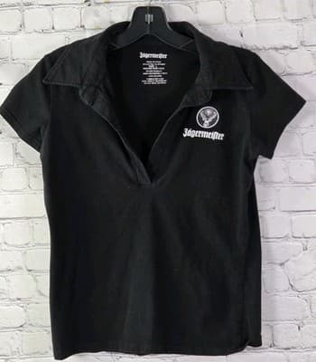 Jagermeister Women's Large Black S/S Shirt - Image 1