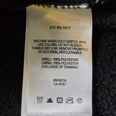Columbia Men's Large Black Full Zip Fleece Vest - Thumbnail 4