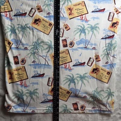 Daniel Cremieux Men's White Floral Short Sleeve Polo Shirt - Thumbnail 8