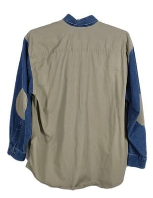 RedHead Men's XXL Brown & Blue Hunting Long Sleeve Button Up Shirt - Thumbnail 4