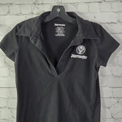 Jagermeister Women's Large Black S/S Shirt - Thumbnail 2