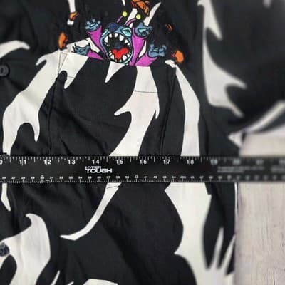 2024 Disney Parks Adults Small Halloween Stitch Camp Shirt - Thumbnail 8