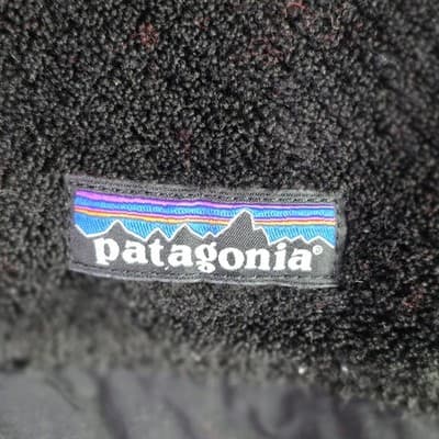 Patagonia Women's Medium Black Fleece Polartec Pullover - Thumbnail 4