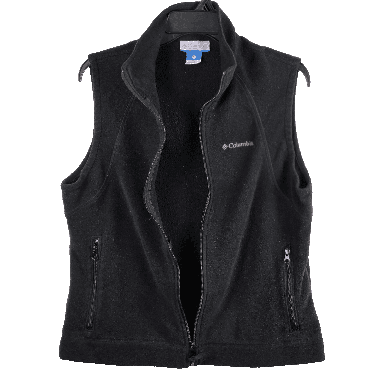 Columbia Men's Large Black Full Zip Fleece Vest - Thumbnail 6