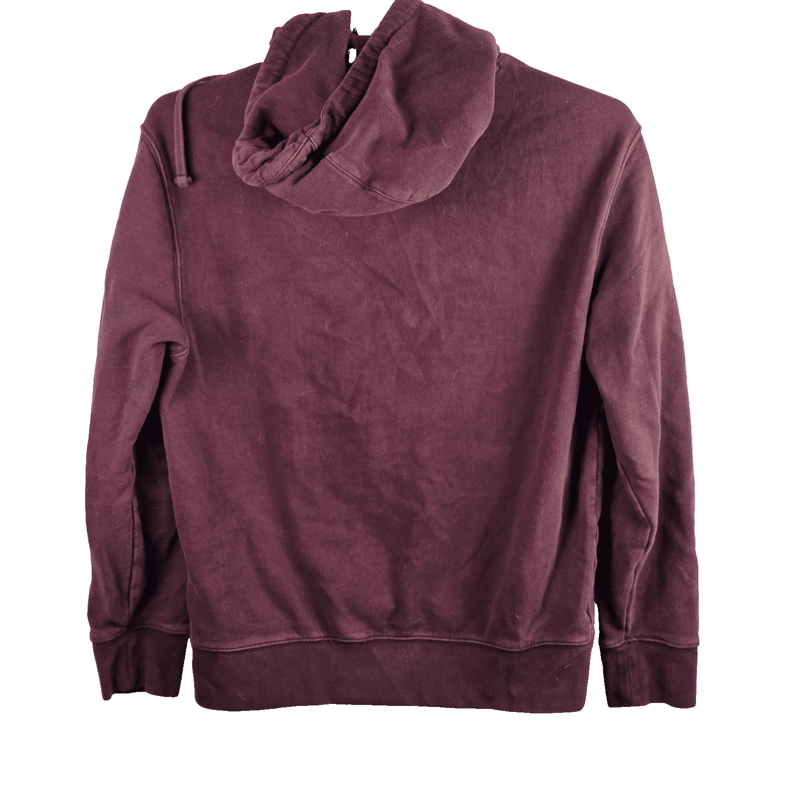 American Eagle Men's Medium Maroon Long Sleeve Sweatshirt - Thumbnail 6