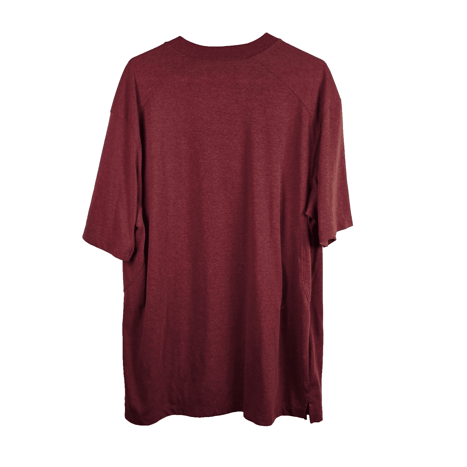 Duluth Trading Men's XL Red Long Sleeve Henley - Thumbnail 2