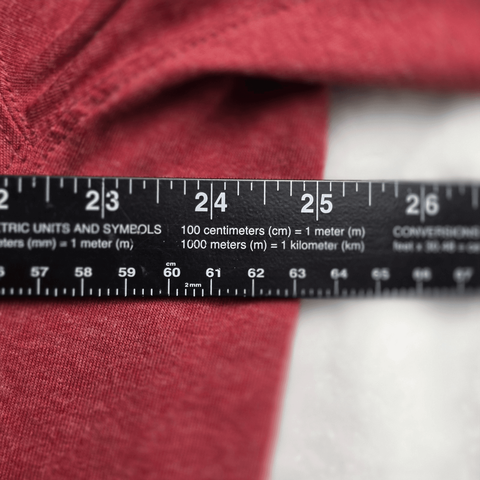 Duluth Trading Men's XL Red Long Sleeve Henley - Thumbnail 5