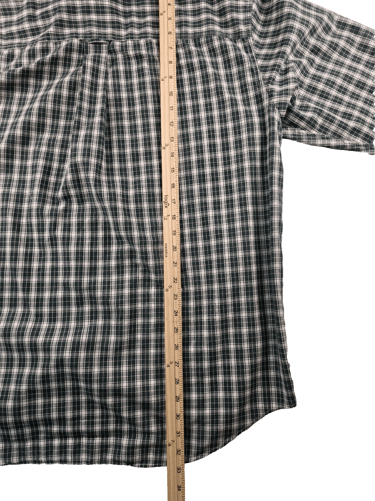 Chaps Mens XL Green Tartan Multicolored Button Down Shirt - Thumbnail 5