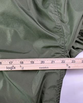 Columbia Jacket Mens Large Green Fleece Lined Soft Shell Jacket - Thumbnail 6