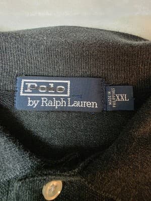 Polo Ralph Lauren Men's XXL Dark Grey Short Sleeve Shirt - Thumbnail 3