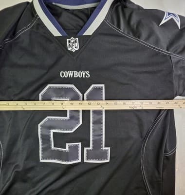 Nike Dallas Cowboys Adult Large Ezekiel Elliott Blackou Jersey - Thumbnail 6