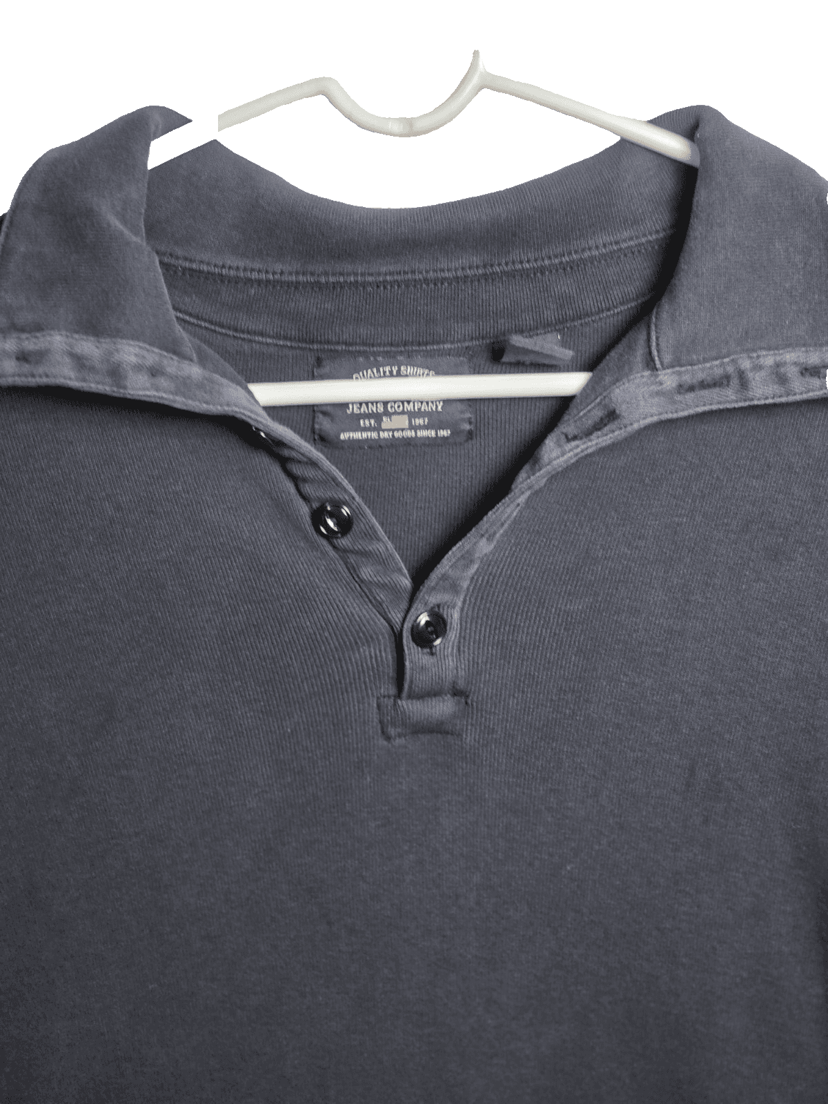 Vintage Ralph Lauren Men’s Large Black Long Sleeve Shirt - Thumbnail 2