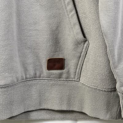 Billabong Men’s XL Grey Pocket Logo Hoodie - Thumbnail 5