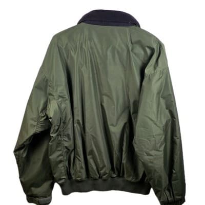 Columbia Jacket Mens Large Green Fleece Lined Soft Shell Jacket - Thumbnail 8