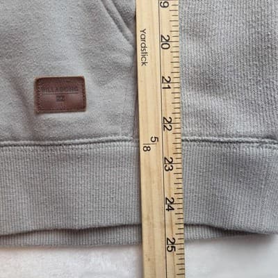 Billabong Men’s XL Grey Pocket Logo Hoodie - Thumbnail 7