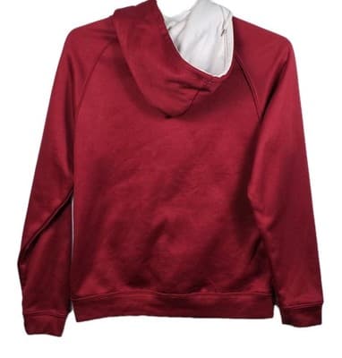 Men's Colosseum Size Small Red Arkansas Razorbacks Pullover Hoodie - Thumbnail 6