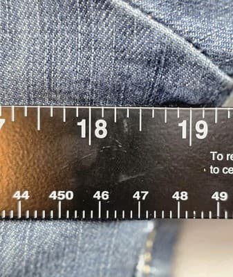 Calvin Klein Youth XL Denim Cropped Jacket - Thumbnail 5