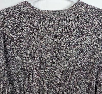 Vintage Boathouse Row Men’s Large Grey Sweater 100% Cotton Made In USA - Thumbnail 2