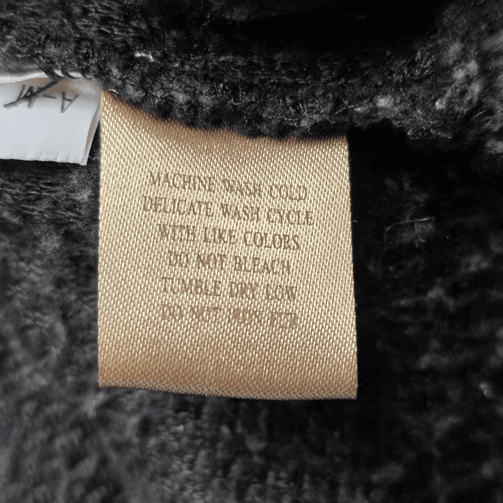 True Grit Men’s Medium Tan/Brown Sherpa Fleece 1/4 Zip Pullover - Thumbnail 4