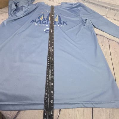 Magellan Men's Large Blue Outdoors Soft Wick Long Sleeve Graphic T-Shirt - Thumbnail 10