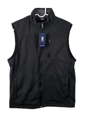 NWT IZOD Advantage Men's Small Black Performance Stretch Vest - Image 1